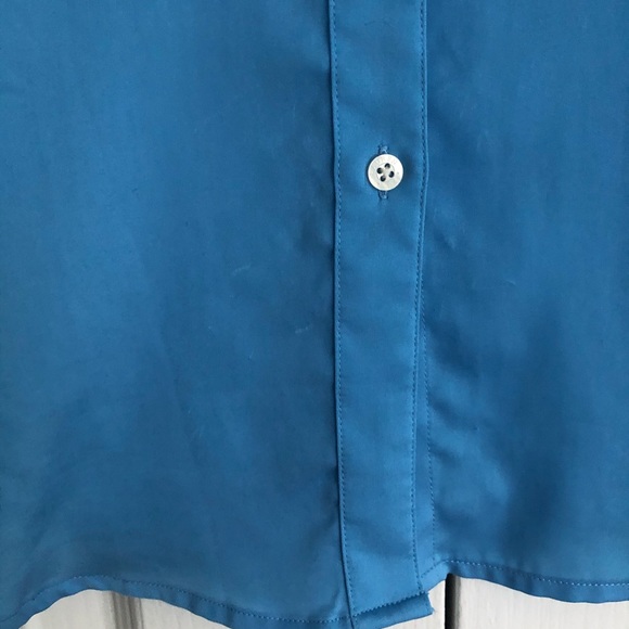 Blue Ralph Lauren button down - Picture 3 of 4